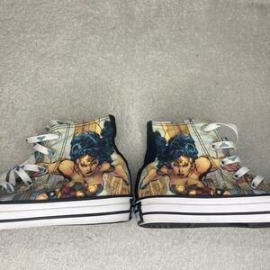 Converse Black and White High-Top Sneakers